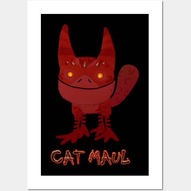 MaulCat Wall Art by #StarWars SWAG 77 Style